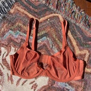 Cuup The Plunge Bra in Clay
